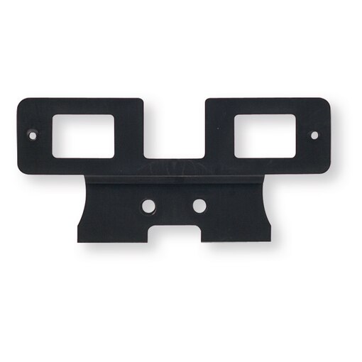 Support 90° feu gabarit avec catadioptre feu gabarit lg 130 mm